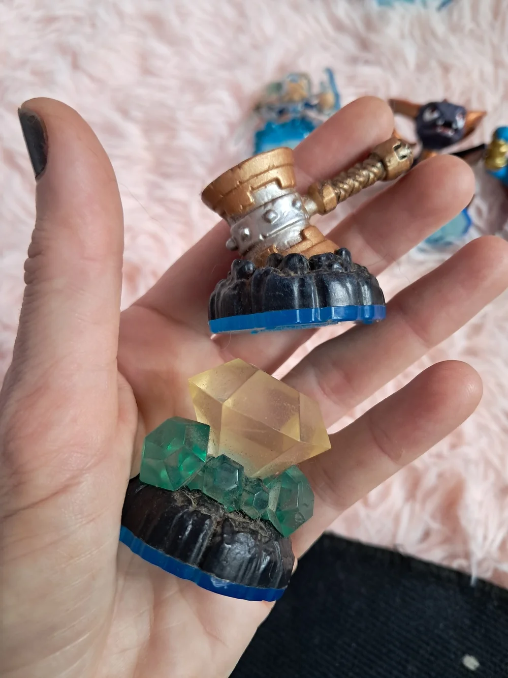 RARE VALUABLE Skylanders Bundle - 2 LIGHTCORE & DARK SPYRO! Swap Force & Above!